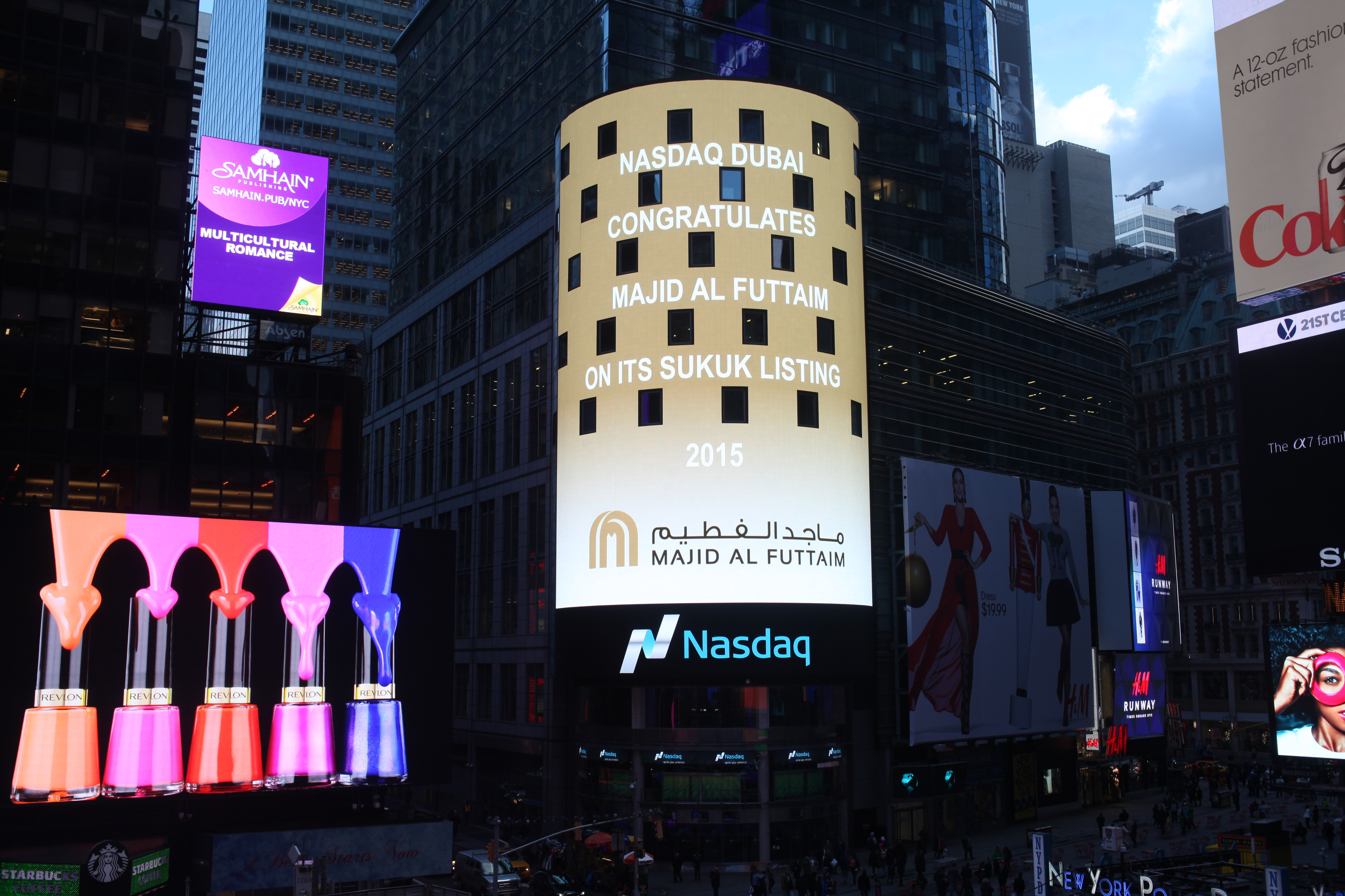 ناسداك دبي تدرج صكوك لمجموعة “ماجد الفطيم” بـ 500 مليون دولار