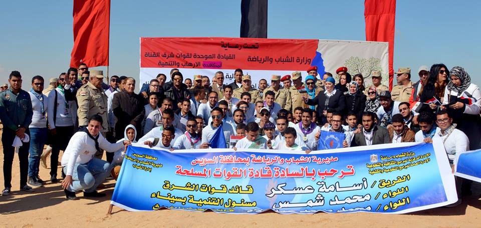 القوات المسلحة تتبنى مبادرة لزراعة 2.5 مليون شجرة زيتون بسيناء