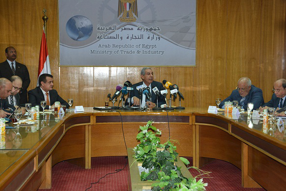 طارق قابيل وزير الصناعة والتجارة