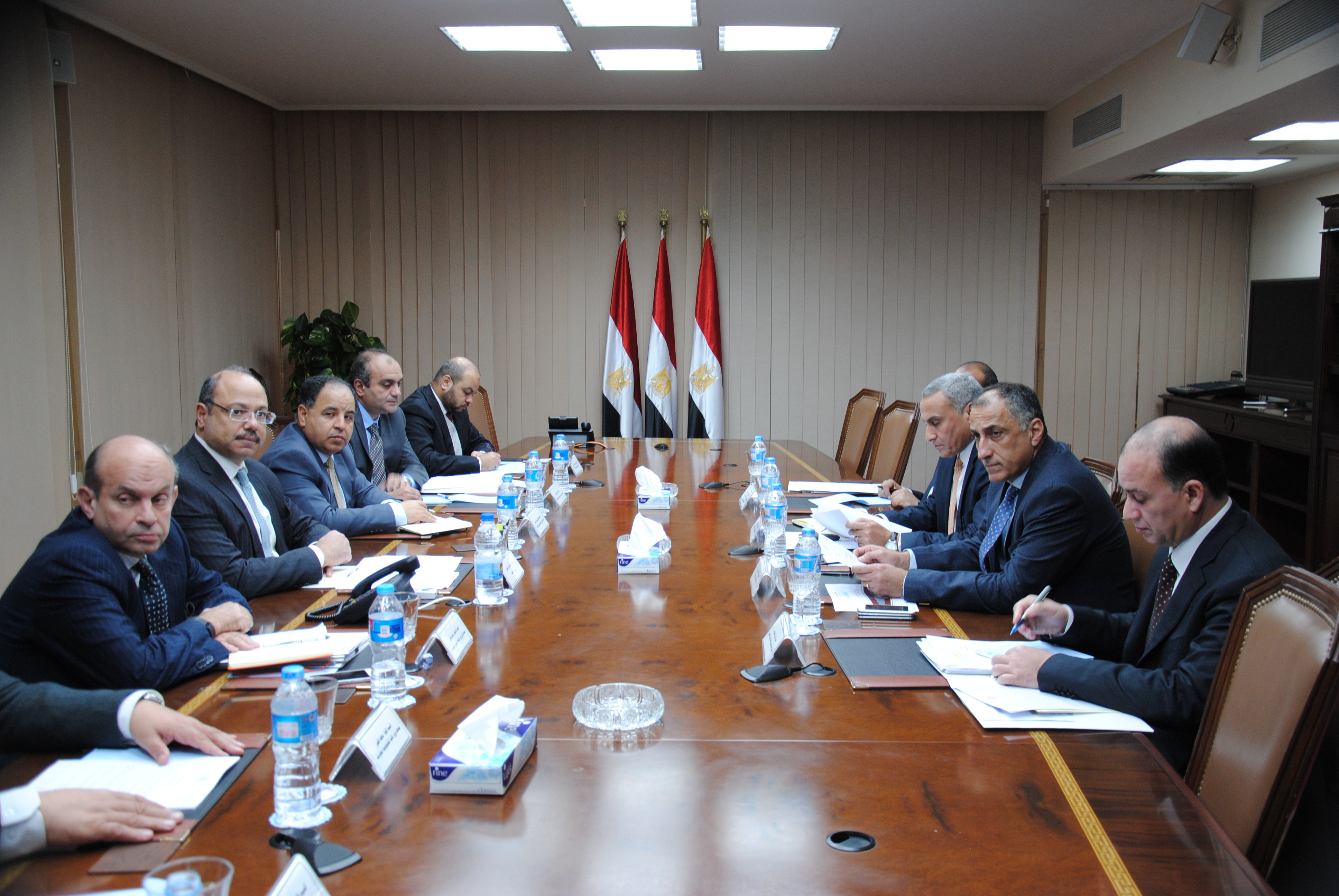 “دميان” و”عامر” يتفقان على إنشاء لجنة للتنسيق بين السياسة النقدية والمالية