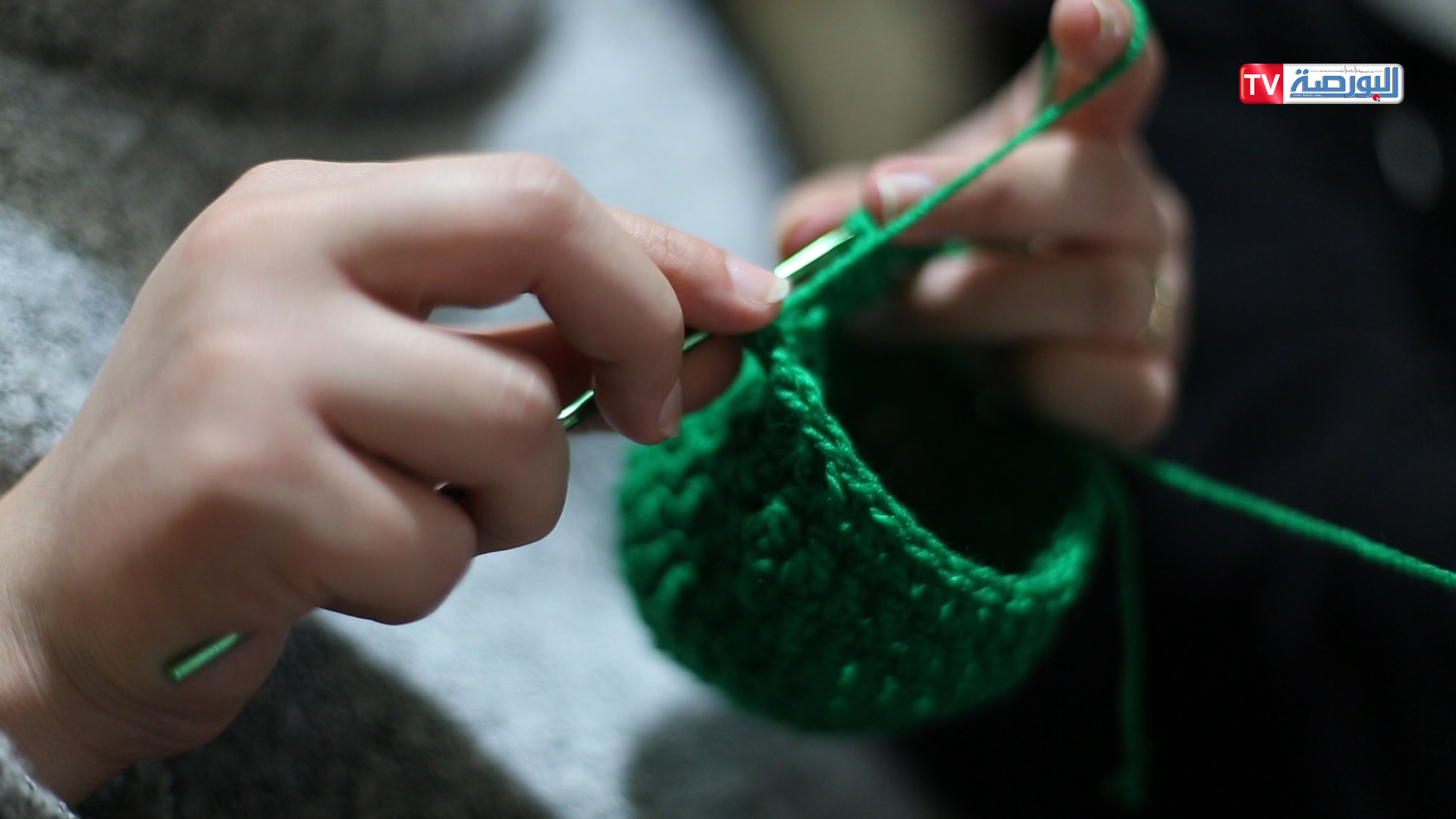 بالفيديو.. الكروشيه هو فن من فنون الحياكة والخياطة