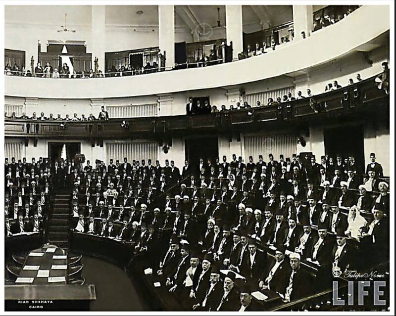 صفحة الملك فاروق تنشر صورة لـ”البرلمان” .. والفيس بوك : مجلس 2016 حاجة تكسف