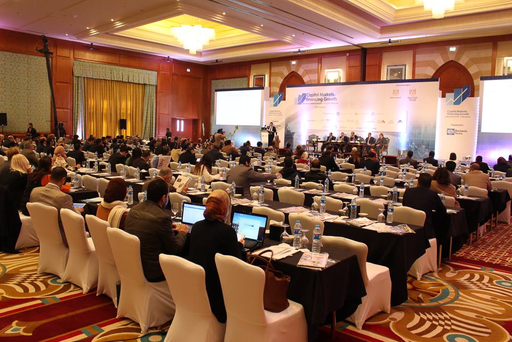 بالصور: الجلسة الافتتاحية من مؤتمر سوق المال