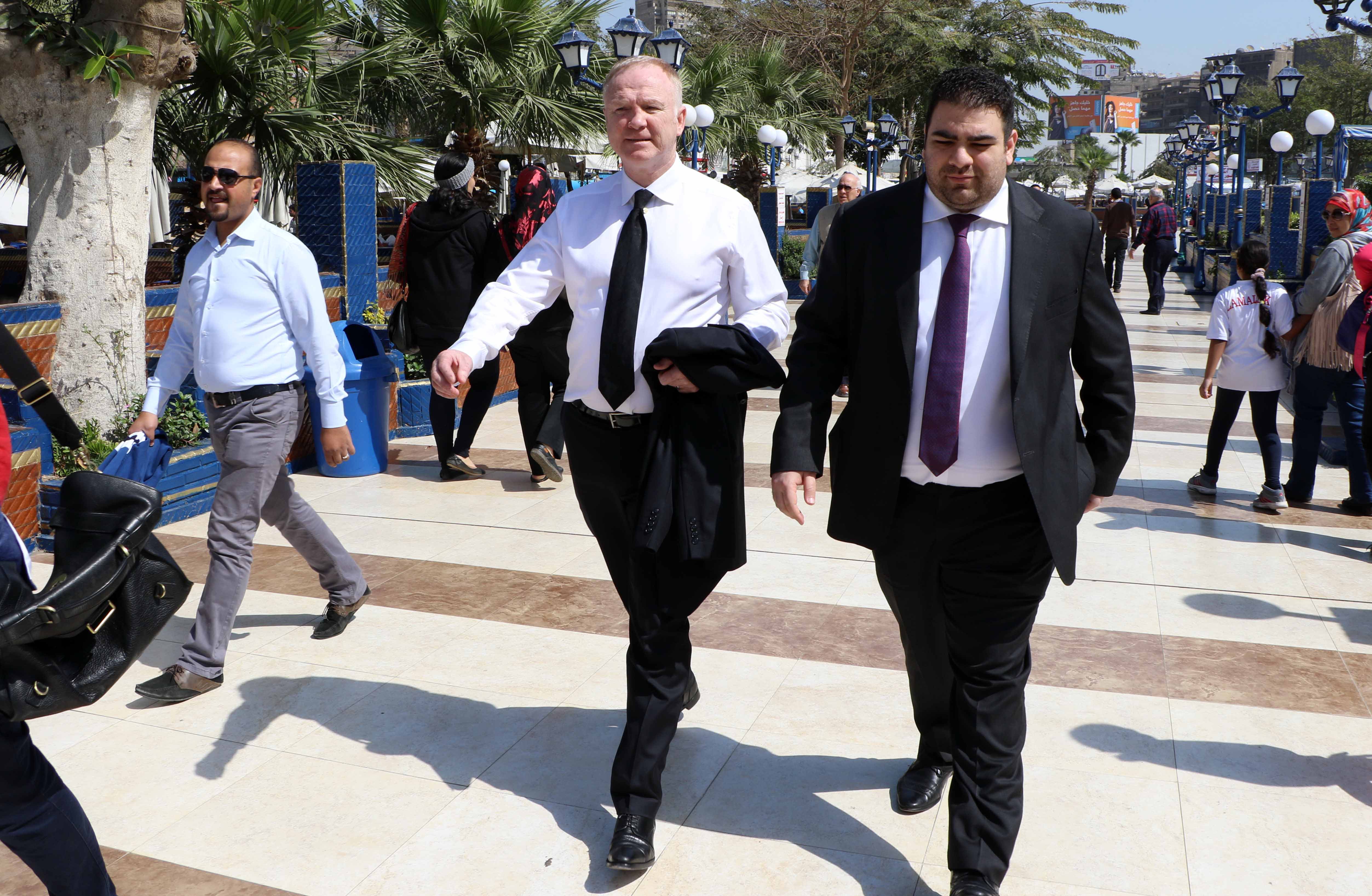 وصول مدرب الزمالك الجديد “ماكليش” لنادى الزمالك