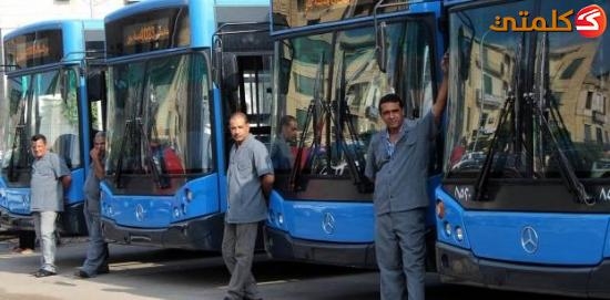 إنهاء اضراب سائقي النقل العام بالاسكندرية بعد وعود بهيكلة الحافز