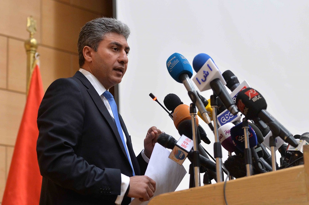 بالصور – مؤتمر وزير الطيران الخاص الطائرة المختطفة