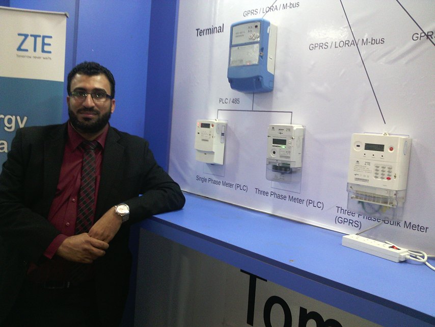 بالصور.. ZTE الصينية تعرض عدادات الكهرباء الذكية