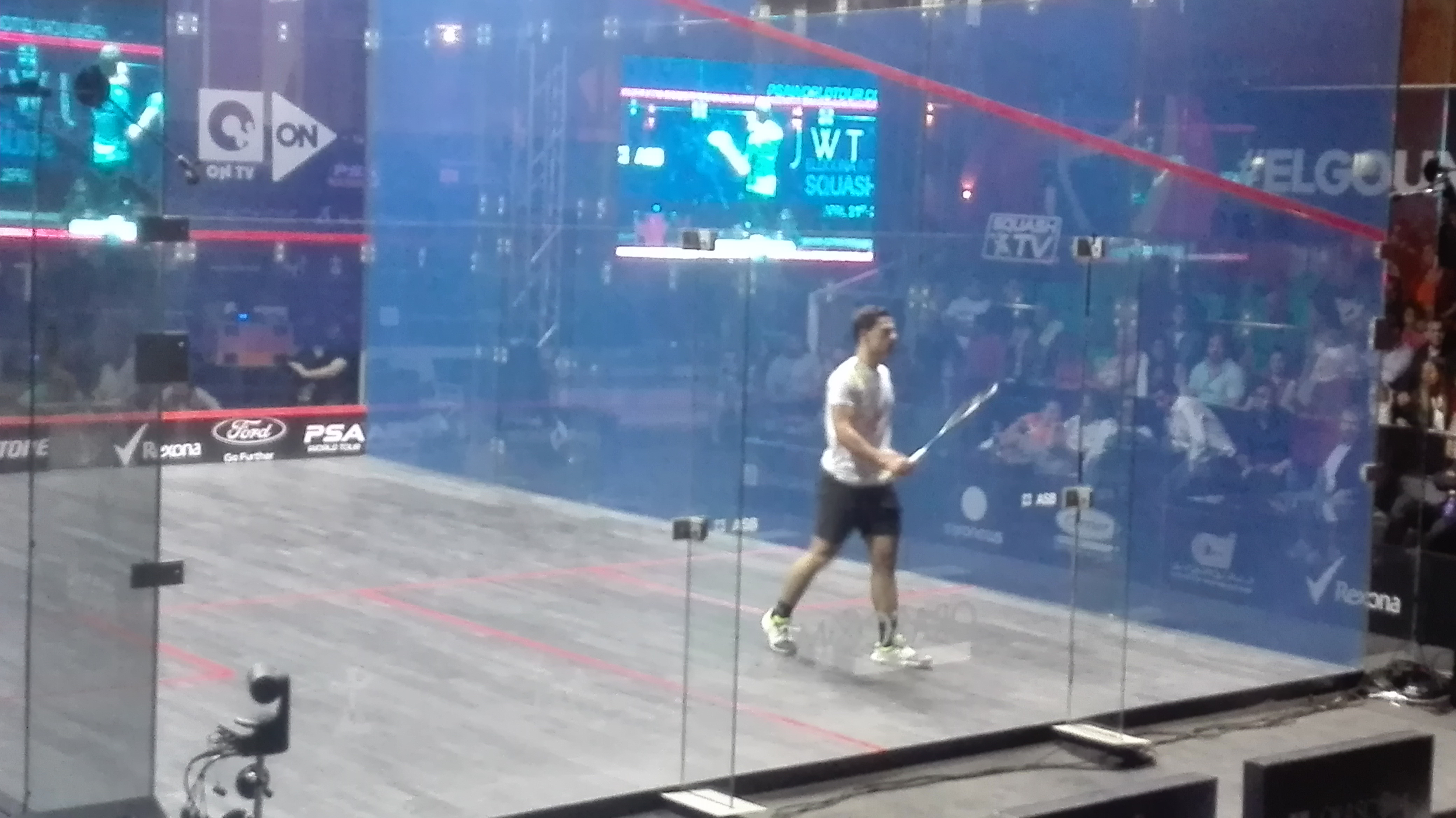 جوتييه يتأهل لنهائى بطولة الجونة للاسكواش لملاقاة الشوربجي