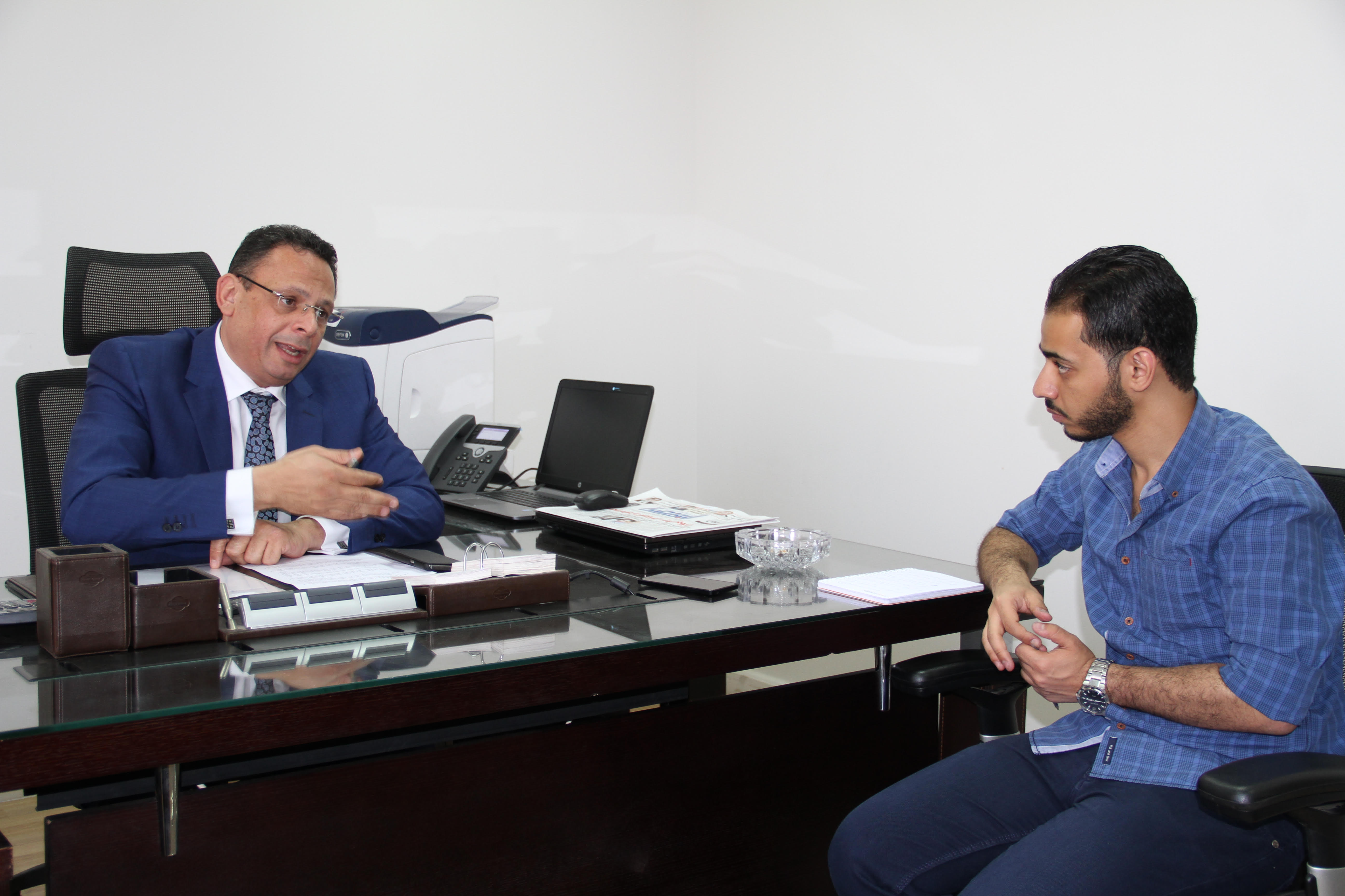 احمد خورشيد العضو المنتدب لشركة الأولى للتأجير التمويلي في حواره للبورصة