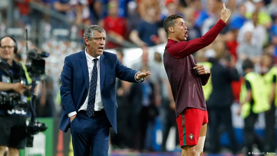 رونالدو يفوز على منتخب فرنسا من مقاعد البدلاء