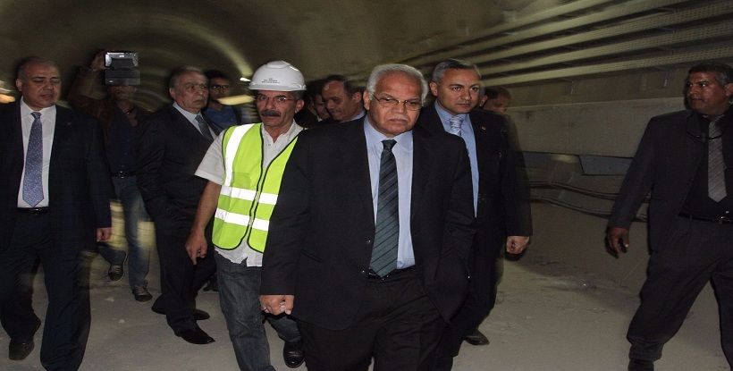 “وزير النقل” يتفقد أعمال تنفيذ المرحلة الرابعة بالخط الثالث لمترو الأنفاق