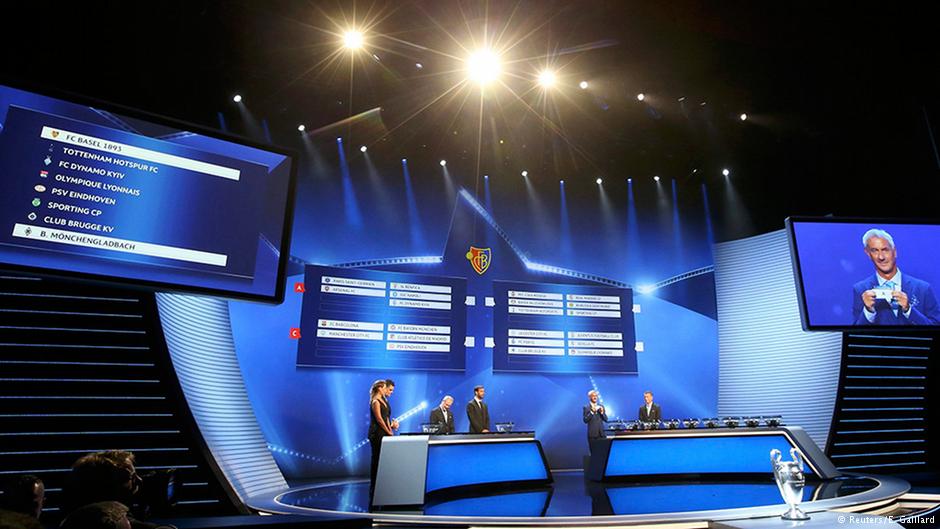 قرعة دوري أبطال أوروبا لكرة القدم : مواجهات قوية في دور المجموعات