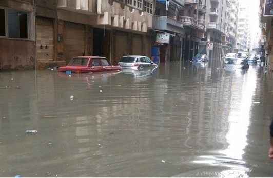 امطار الاسكندرية