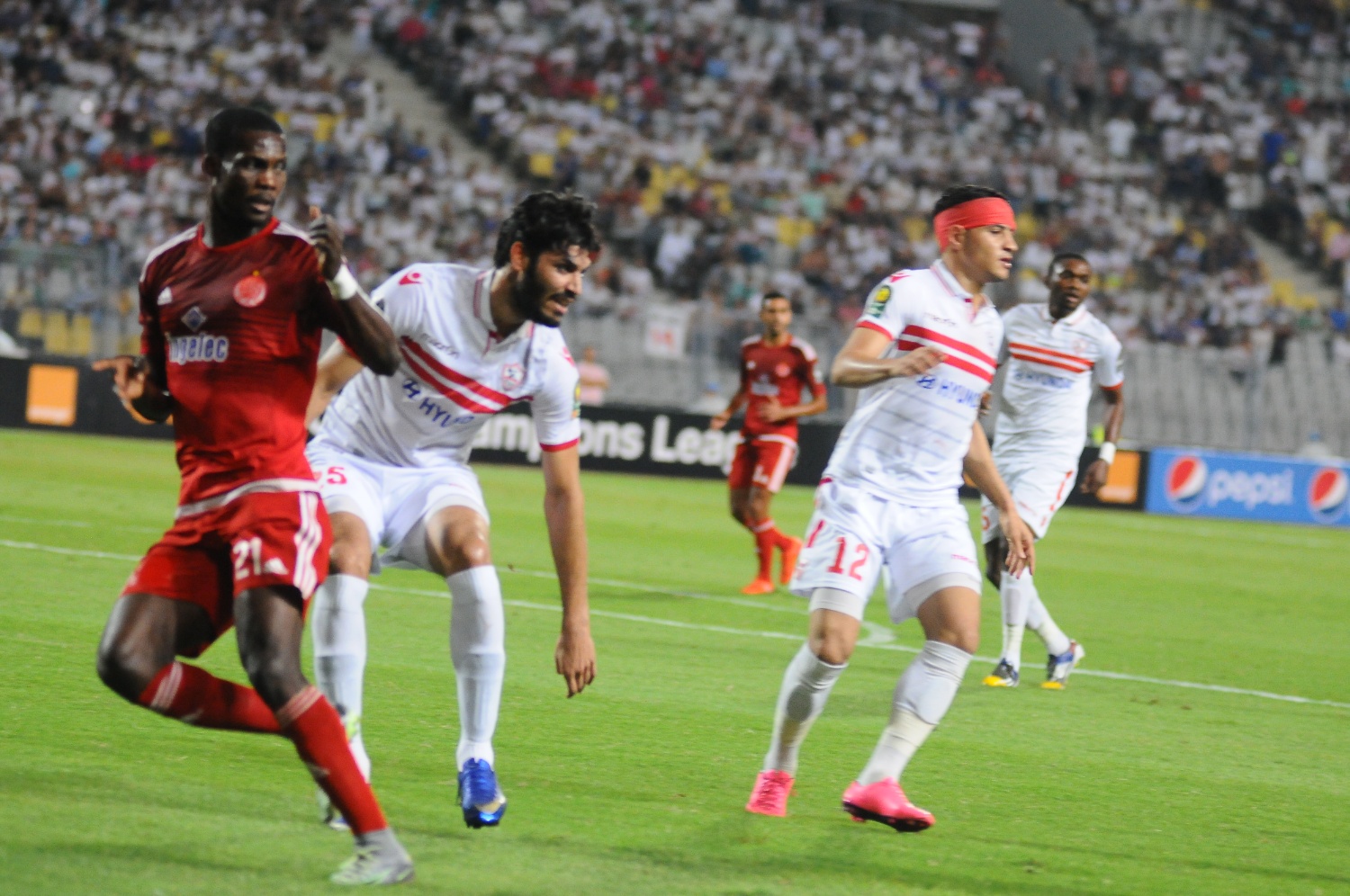 مباراة الزمالك والوداد