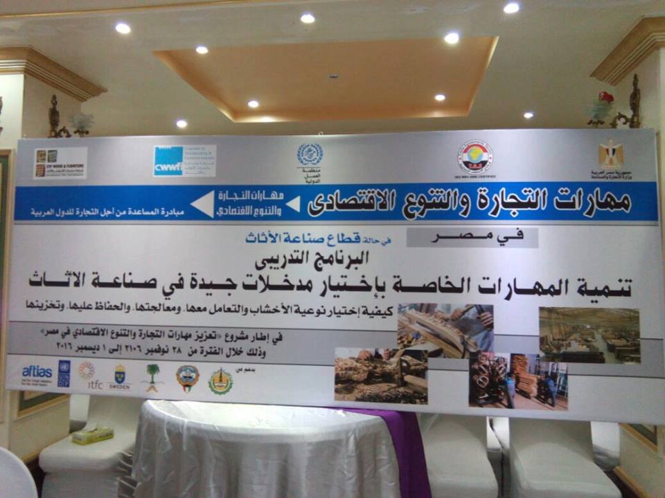 “الأخشاب” تنظم دورة تدريبية لتحسين ورفع كفاءة جودة الأثاث