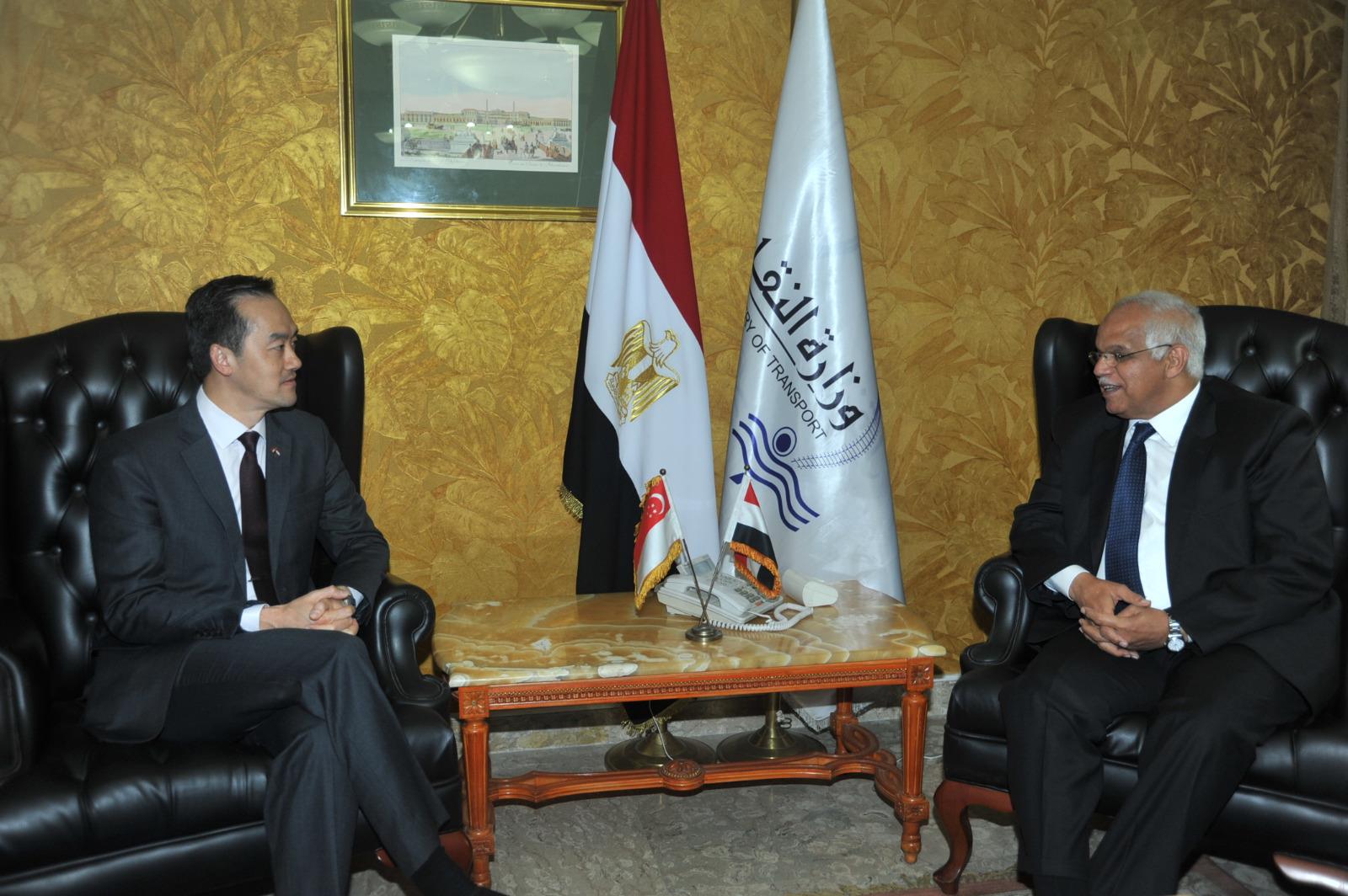 وزير التجارة والصناعة السنغافورى: مستعدون لنقل خبرتنا للموانئ المصرية 