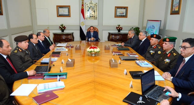 السيسي يستعرض الخطوات التنفيذية للمشروع القومي للغذاء