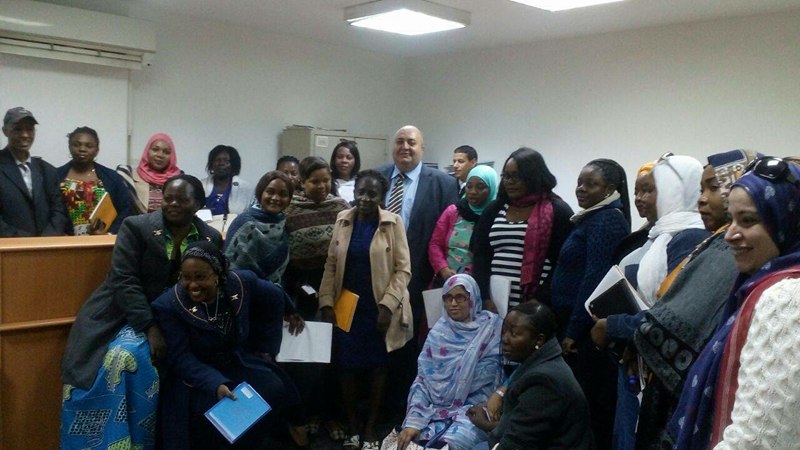 وفد إفريقي يزور “الاجتماعى للتنمية” بالإسكندرية للتعاون في برامج تمكين المرأة