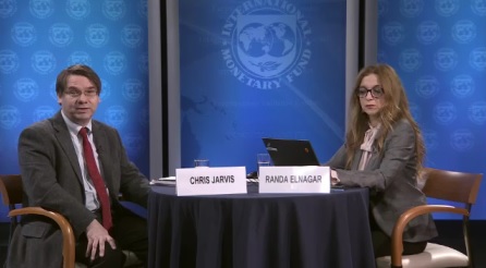 المؤتمر الصحفى لصندوق النقد الدولى عن طلب مصر لقرض 12 مليار دولار