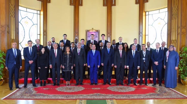 السيسي يلتقى ممثلي 27 صندوقاً إقليمياً وعالمياً للاستثمار في مصر