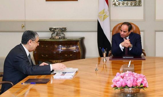 السيسى ووزير الكهرباء