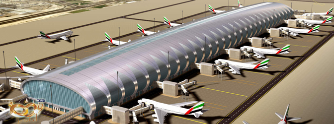 مطار دبي الاول في أعداد المسافرين الدوليين في 2016