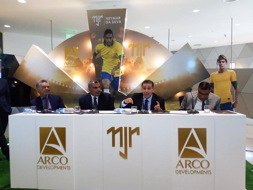 “نيمار” ممثلاً للعلامة التجارية لـ”آركو” فى مصر والشرق الأوسط