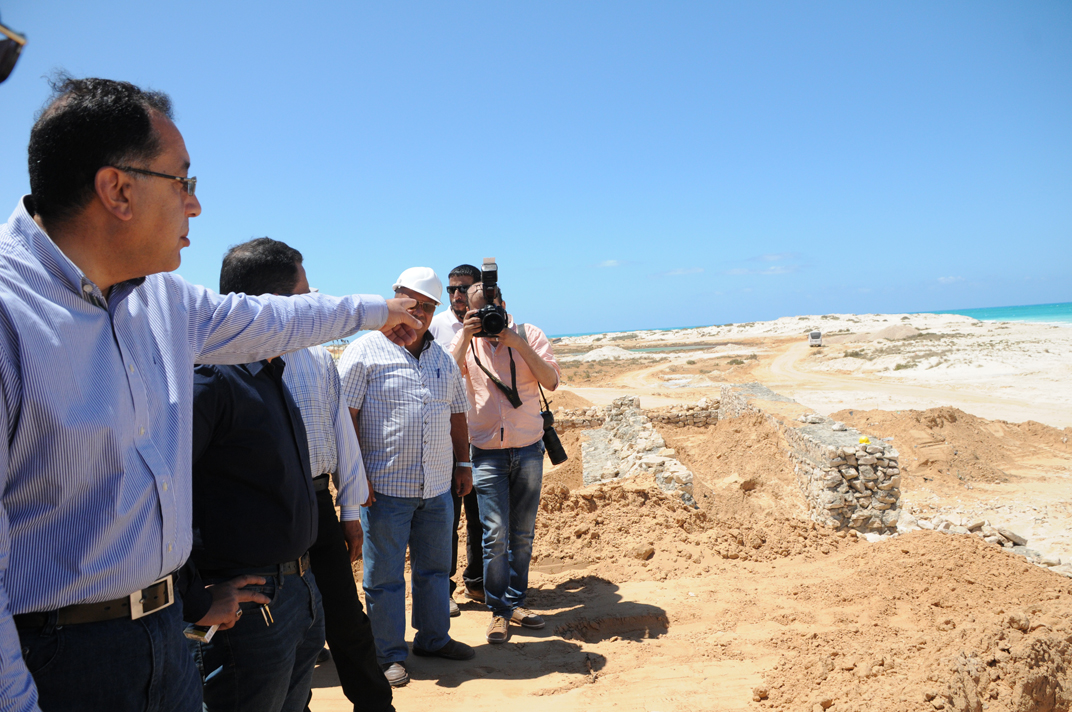 وزير الاسكان فى العلمين