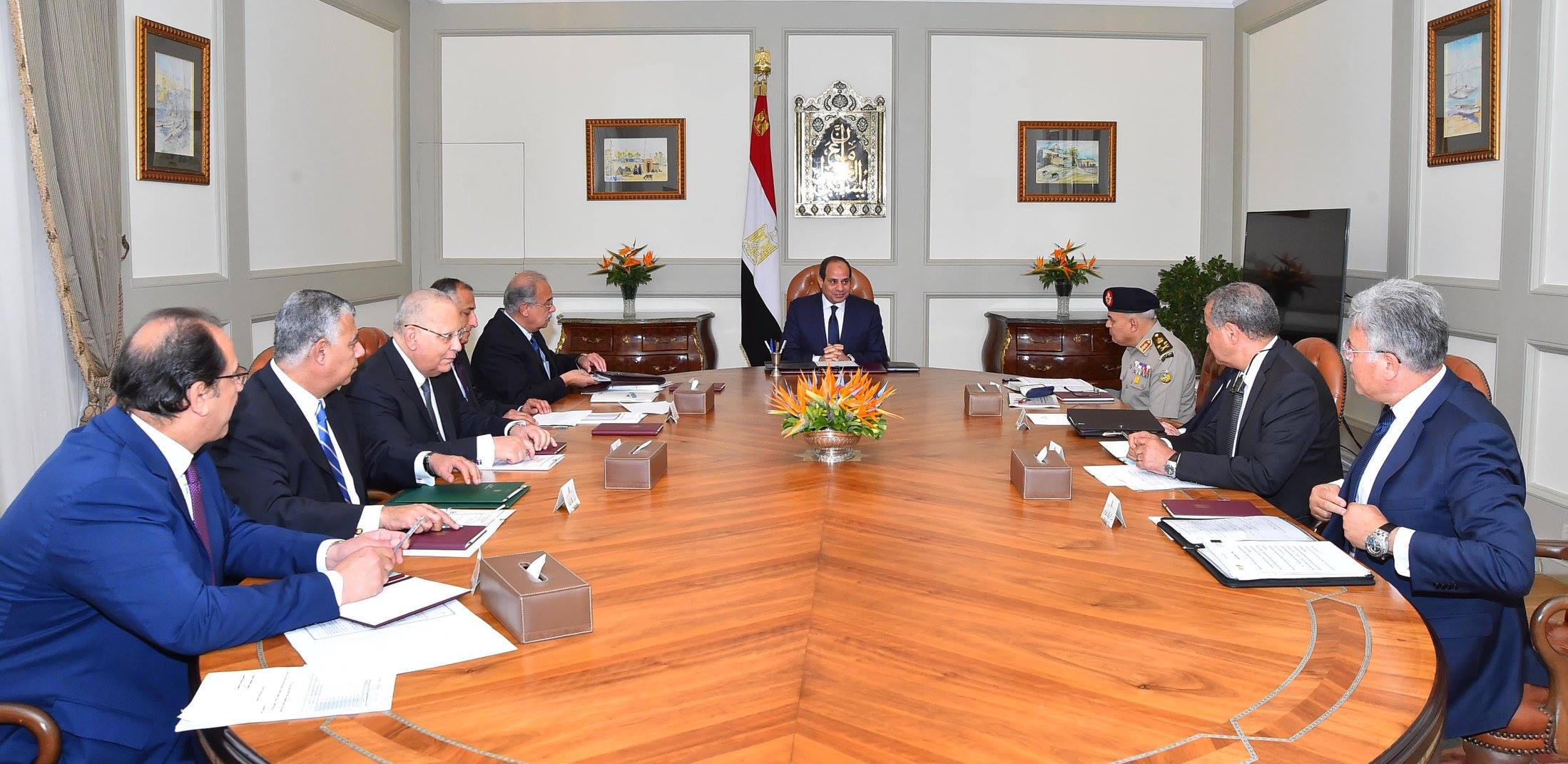 اجتماع الرئيس