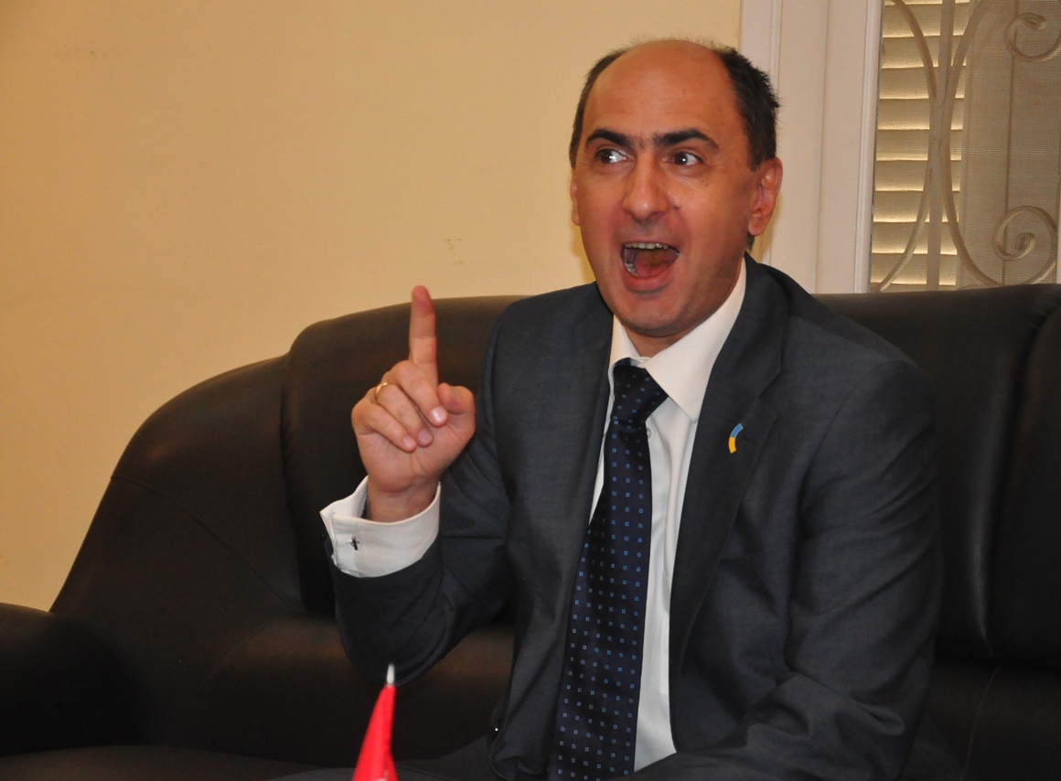 سفير أوكرانيا لـ«البورصة»: تحذيرات السفر إلى مصر «صدفة».. ولا علاقة لها بحادث اليوم