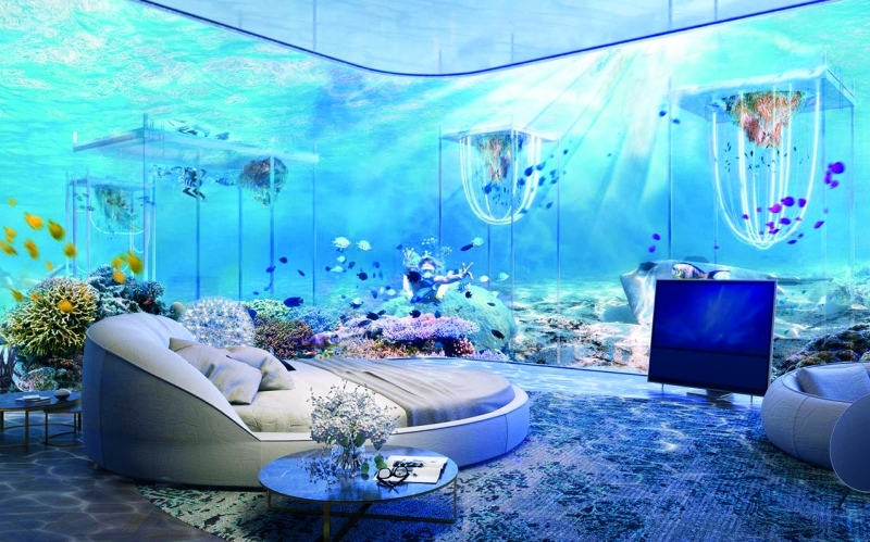 منتجع سياحى ” تحت الماء ” فى دبي