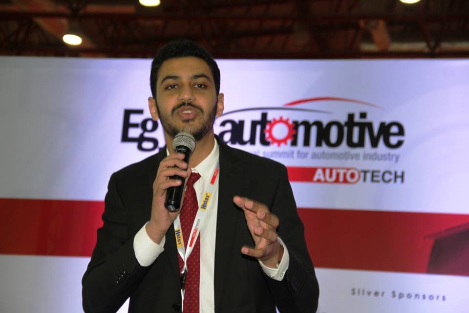 إبراهيم بدران، ممثل فريق السباقات بكلية الهندسة جامعة عين شمس