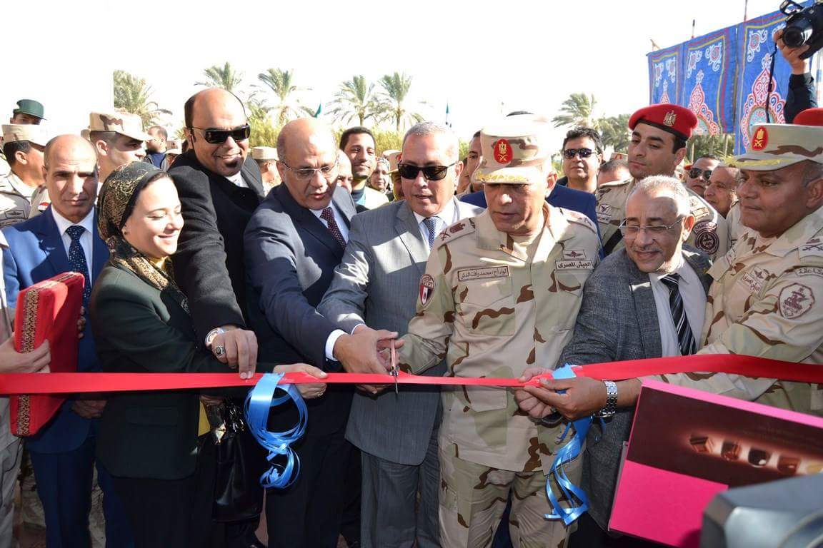 «السويس» تفتتح محطة مياه غرب نفق أحمد حمدي بتكلفة 45 مليون جنيه