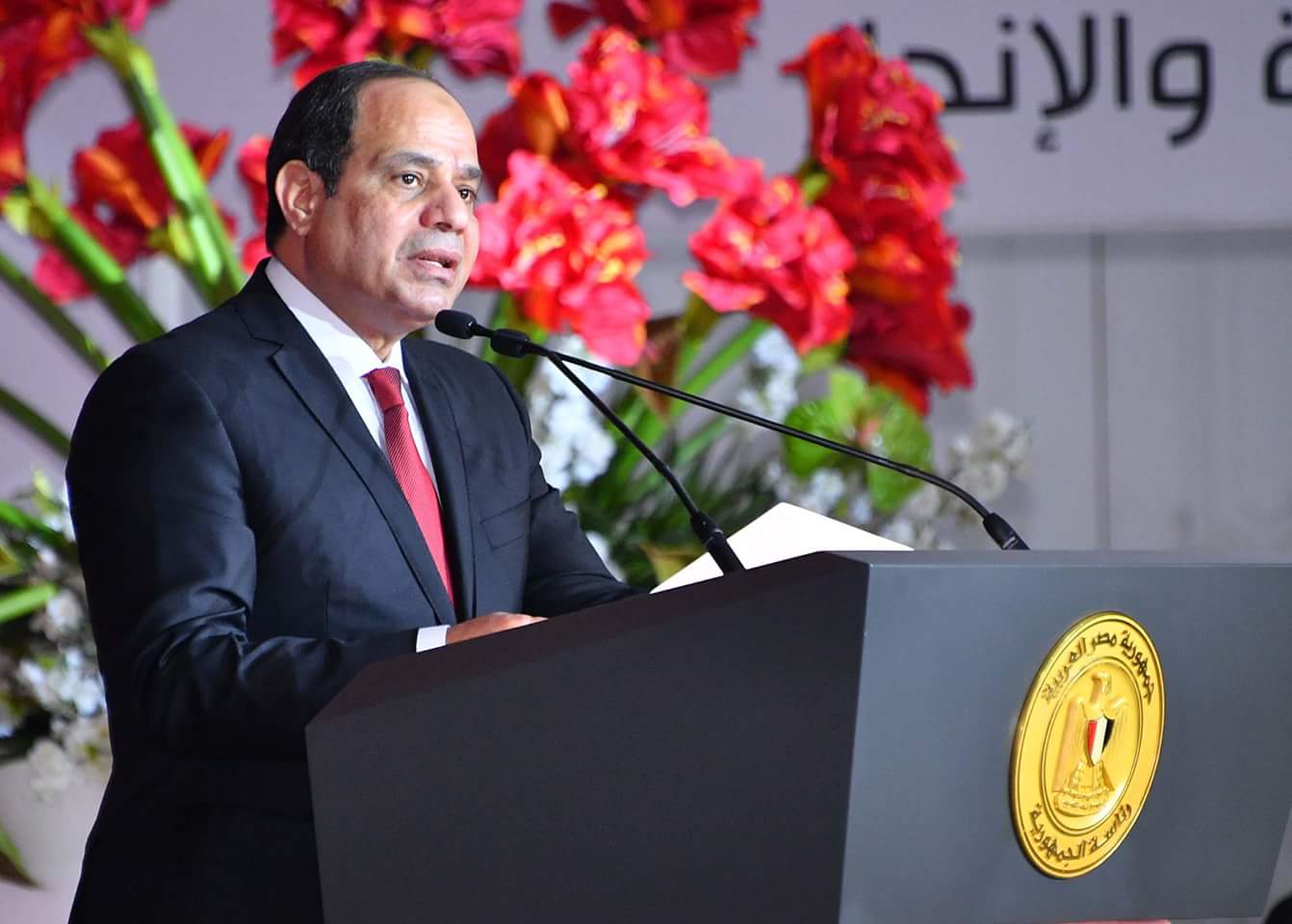 السيسي: المصريون هم الأبطال الحقيقيون في الحفاظ على الدولة