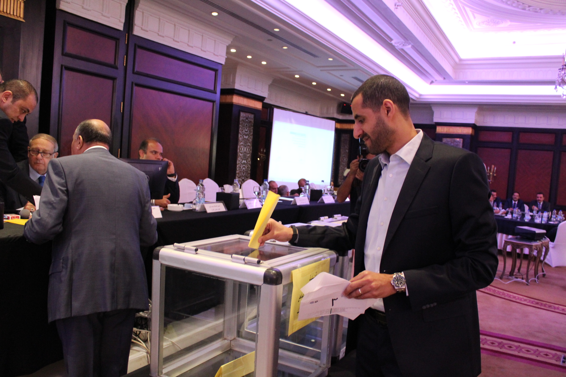 صورة أرشيفية من انتخابات مصر المقاصة