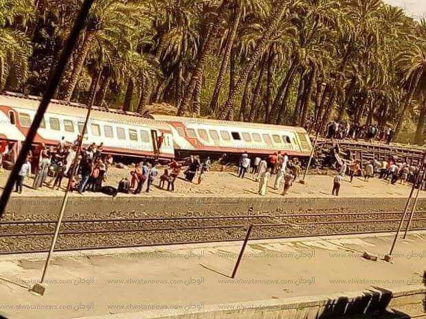 وزيرة الصحة: 58 مصابًا ولا وفيات بحادث قطار البدرشين