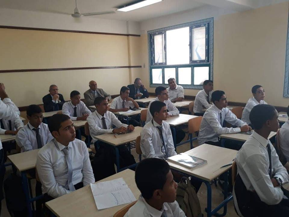 بدء الدراسة في مدرسة الضبعة النووية بمحافظة مطروح