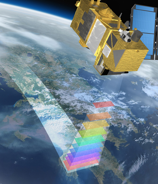 دور الأقمار الصناعية فى معالجة الإجهاد المائى
