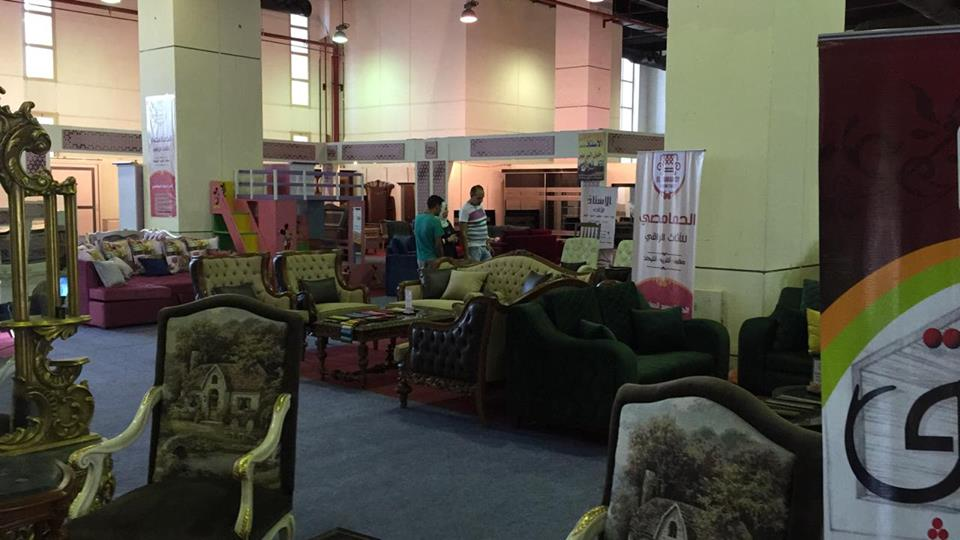 580 ألف جنيه حجم مبيعات معرض الأثاث الثاني “صنع في دمياط”