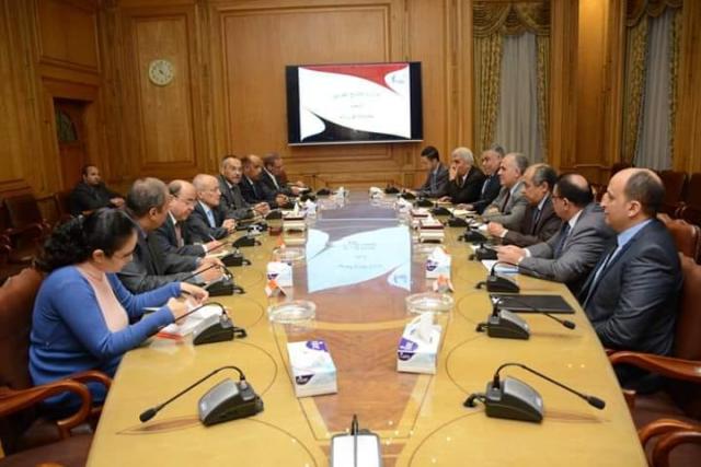 وزراء الانتاج والري والزراعة