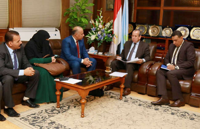 “محافظ كفرالشيخ” يبحث إنشاء أول منطقة لوجستية متكاملة بالمحافظة
