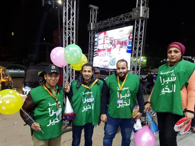 ارسم ضحكة.. مبادرة شباب “شبرا الخير” لإسعاد الأطفال