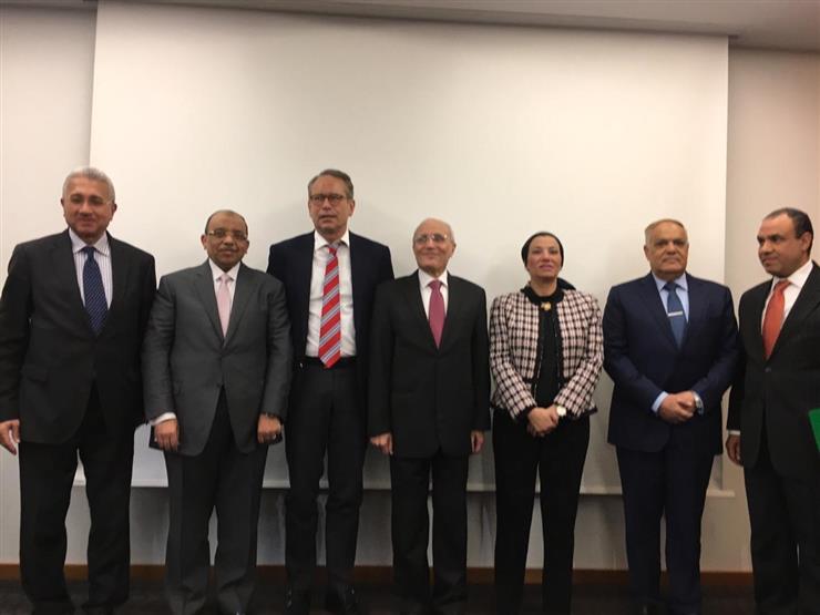 وزراء “الإنتاج الحربي” و”التنمية المحلية” و”البيئة” يلتقون مسؤولي شركتين ألمانيتين