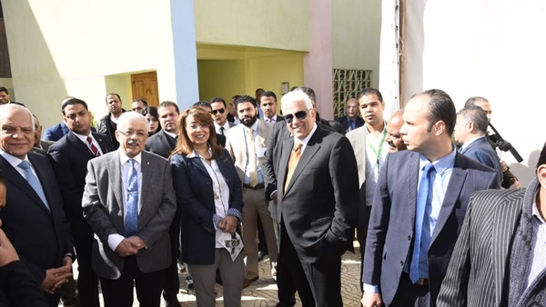 إفتتاح مدرسة العروبة الابتدائية بإمبابة بعد تطويرها