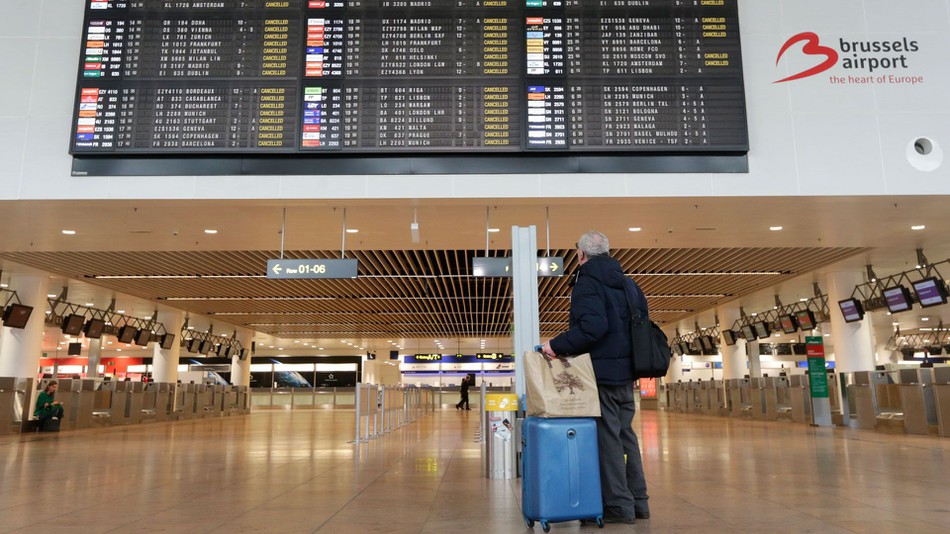 مطارات “بلجيكا” تلغي الرحلات الجوية بسبب إضراب عام