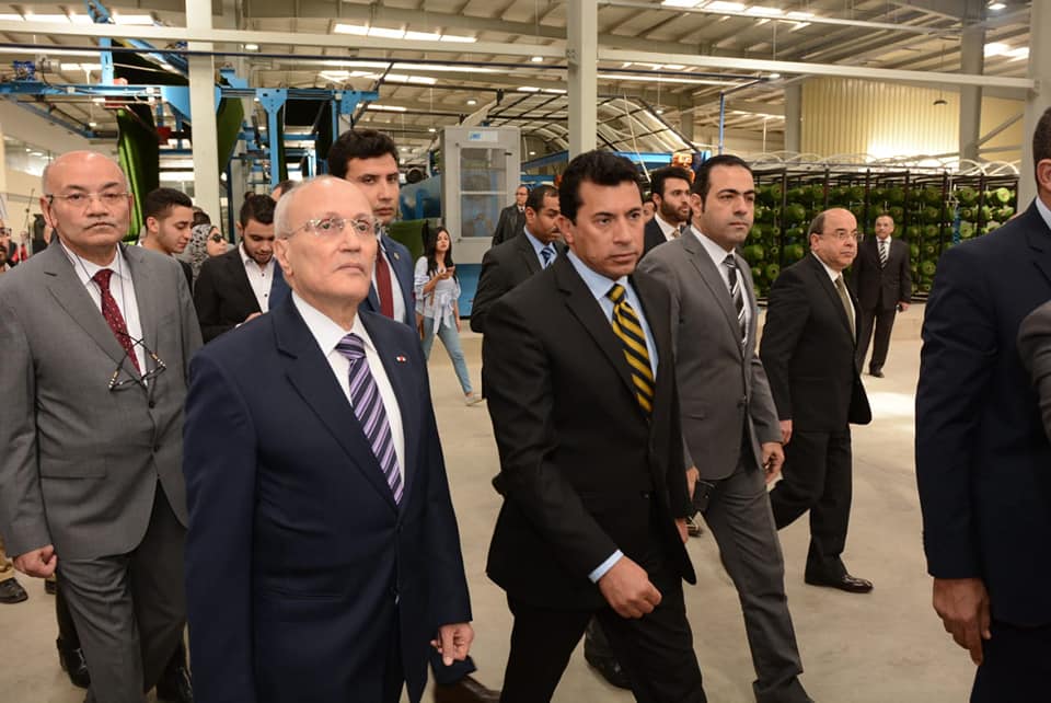 الشباب والرياضة والانتاج الحربى