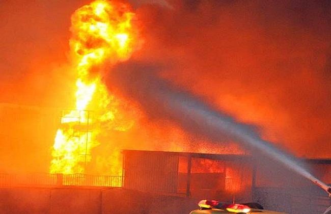 إيجاس: السيطرة على اشتعال خط الغاز الخاص بمصنع أسمنت القطامية