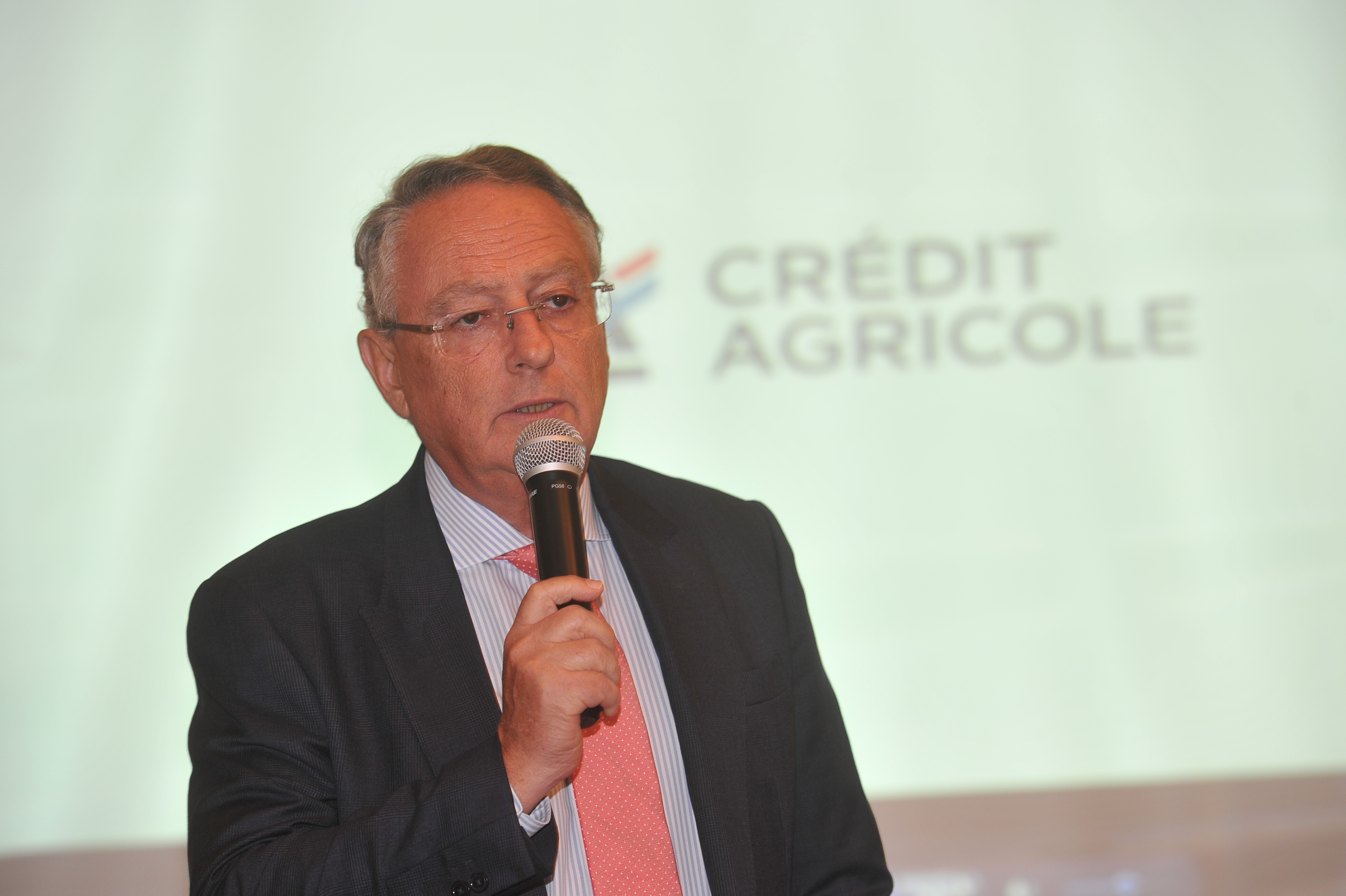 بيير فيناس العضو المنتدب لبنك كريدى أجريكول مصر