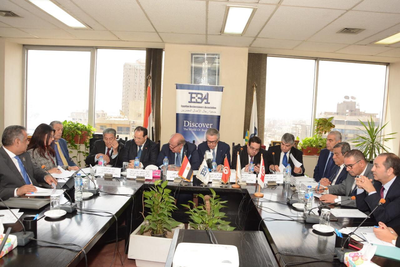 “المصري التونسي” يطالب بإنشاء خط ملاحي لتسهيل التجارة