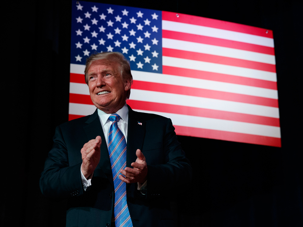 دونالد ترامب الرئيس الأمريكي